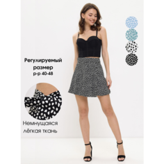 Юбка SPESPOP, размер 40-48, черный/белый
