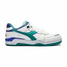 Кеды Diadora B.56 ICONA, размер T8, белый/зеленый/синий