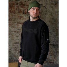 Свитшот Hard Times, размер S, , черный