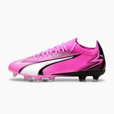 Бутсы PUMA, размер 8.5UK/42.5EU, фуксия
