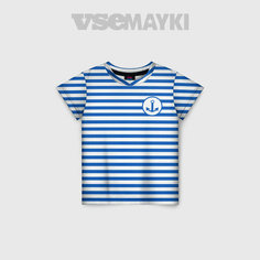 Футболка VseMayki.Ru, размер 176, белый