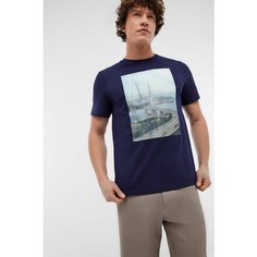 Футболка Baon B7324005, размер 46, deep navy