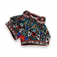Трусы боксерские Twins Special Muay Thai, размер S, мультиколор
