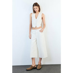 Бриджи Befree Basic, размер M/170, белый