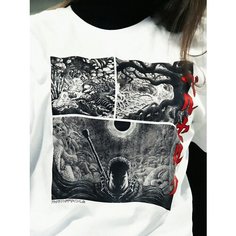 Футболка ALCRAFT BERSERK collecton, размер S, белый 1
