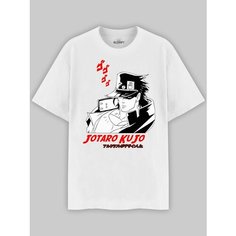 Футболка ALCRAFT JOJOS collection, размер 2XL, красный, черный, белый