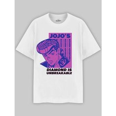 Футболка ALCRAFT JOJOS collection, размер XL, синий, фиолетовый, черный, белый