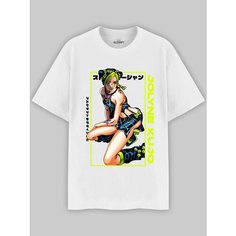 Футболка ALCRAFT JOJOS collection, размер S, зеленый, синий, коричневый, черный, белый