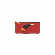 Косметичка Seletti, 21х9х20 см, , красный