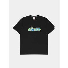 Футболка AAPE BY A BATHING APE Aape Tag, размер M, черный