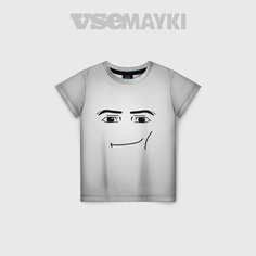 Футболка VseMayki.Ru, размер 92, белый