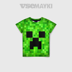 Футболка VseMayki.Ru, размер 128, белый