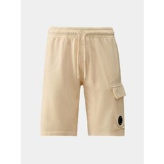 Шорты C.P. COMPANY Pocket Lens Sweat, размер L, песочный