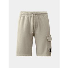 Шорты C.P. COMPANY Pocket Lens Sweat, размер L, серый