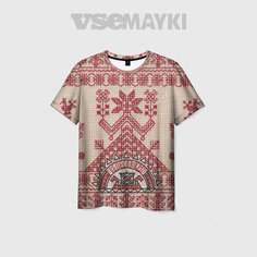 Футболка VseMayki.Ru, размер 68/70, белый
