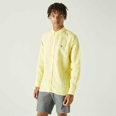 Рубашка LACOSTE, размер T45, желтый
