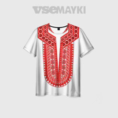 Футболка VseMayki.Ru, размер 50/52, белый