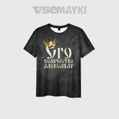 Футболка VseMayki.Ru, размер 50/52, белый