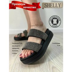 Шлёпанцы Shelly, размер 36, черный