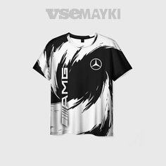 Футболка VseMayki.Ru, размер 42/44, белый