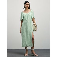 Платье Zarina, размер S (RU 44)/170, зеленый