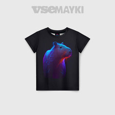 Футболка VseMayki.Ru, размер 164, белый