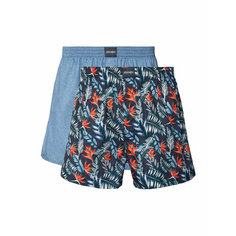 Трусы Jockey 315500 Boxer Woven 2 Pack, комплект из 2 шт., размер L, синий