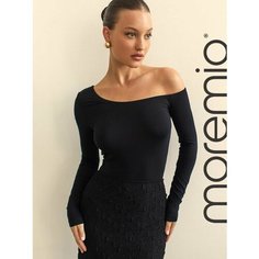 Боди бельевое moremio, размер 36, черный
