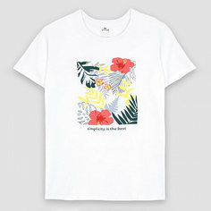 Футболка Lets Go, 1 шт., размер 54, белый