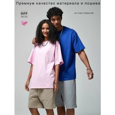 Футболка OFF STREET, размер L, розовый, розовый