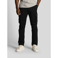 Брюки карго Lyle & Scott Main Road Cargo Trousers, размер 38-32, черный