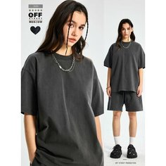 Футболка OFF STREET, размер S, темно-серый