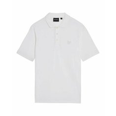 Поло Lyle & Scott Tonal Eagle Polo Shirt, размер XL, white