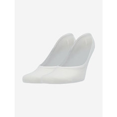 Носки Demix Unisex footie socks 2pack, комплект, 2 пары, размер 35/38, белый