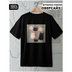 Футболка Hypnotica, размер 2XS, черный