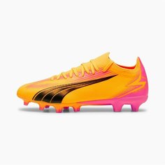 Бутсы PUMA, размер 7UK/40.5EU, оранжевый