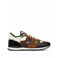Кеды Valentino Rockrunner Camouflage, размер 40,5 IT, черный