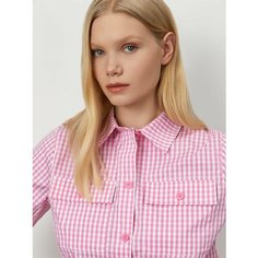 Блуза JUST CLOTHES, размер 46, рoзовый