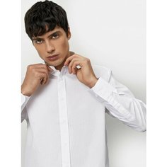 Рубашка JUST CLOTHES, размер 58, белый