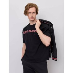 Футболка JUST CLOTHES, 1 шт., размер M, черный