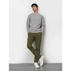 Брюки карго JUST CLOTHES, размер 46, хаки