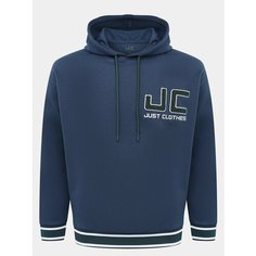 Худи JUST CLOTHES, размер XXL, , темно-синий
