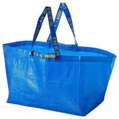 Сумка ИКЕА, 37х35х55 см, синий Ikea