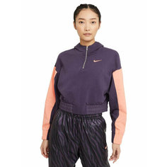 Толстовка NIKE, размер XS, , фиолетовый