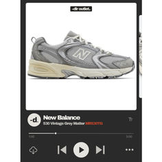 Кроссовки New Balance, полнота 8, размер 7us / 6,5uk / 40eur / 39ru / 25cm, серый