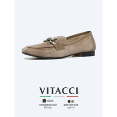 Лоферы VITACCI, размер 36, бежевый