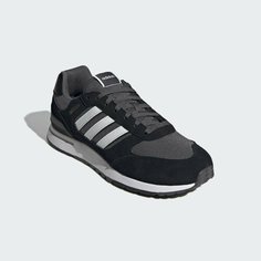 Кроссовки adidas, размер 9.5/42.5-43, черный