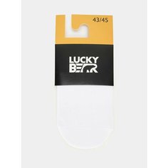 Носки Lucky Bear, размер 43-45, белый