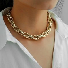 Колье Kyle, длина 50 см, золотистый