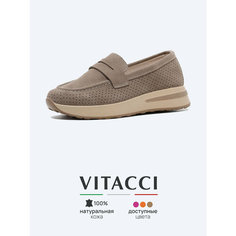 Лоферы VITACCI, размер 41, мокко